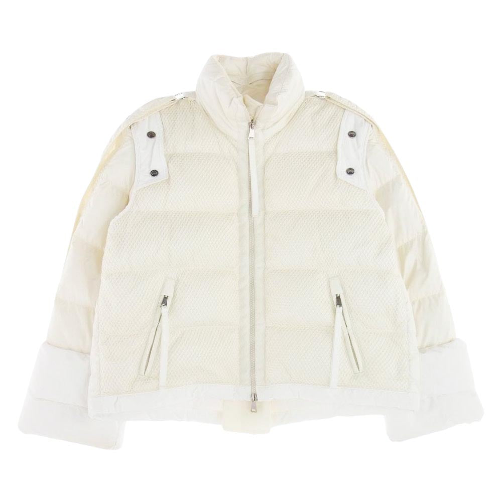 MONCLER モンクレール 国内正規品 GENIUS 2 Moncler 1952 NARVA ジーニアス  ダウンジャケット オフホワイト系 1【中古】