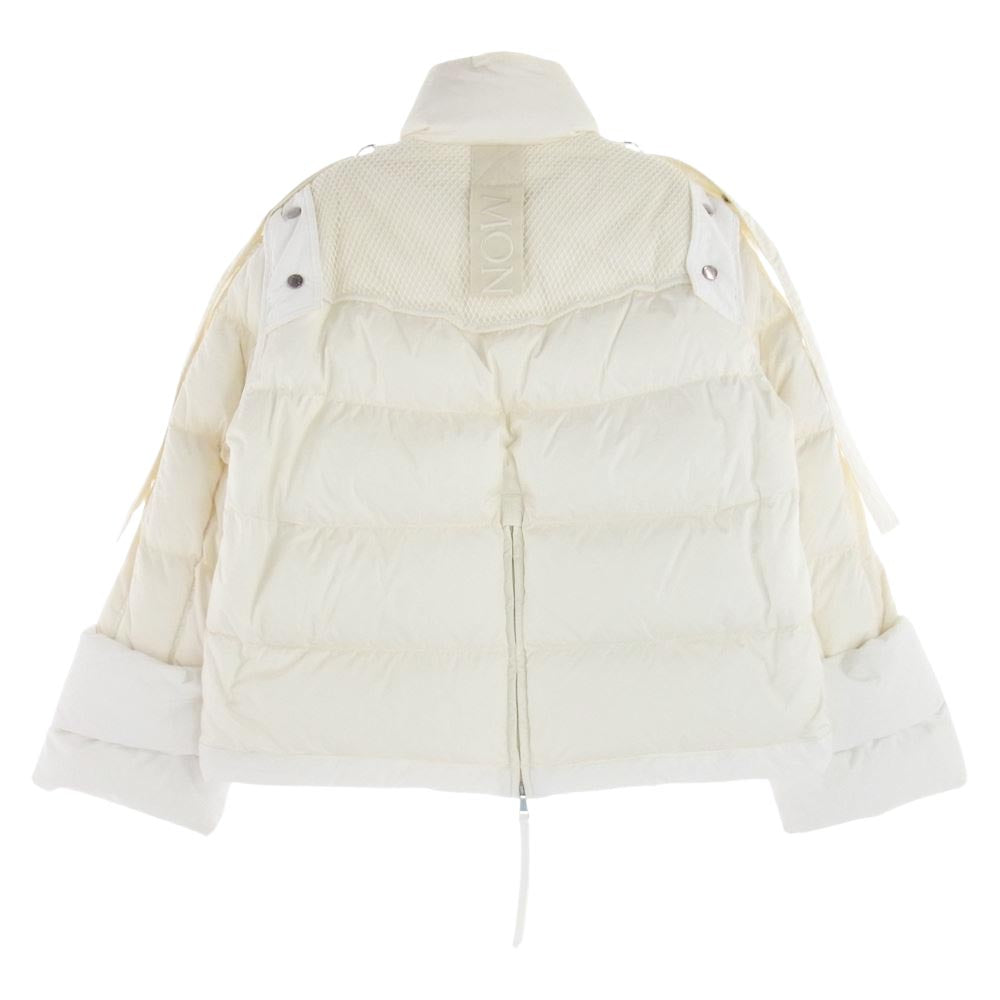 MONCLER モンクレール 国内正規品 GENIUS 2 Moncler 1952 NARVA ジーニアス  ダウンジャケット オフホワイト系 1【中古】