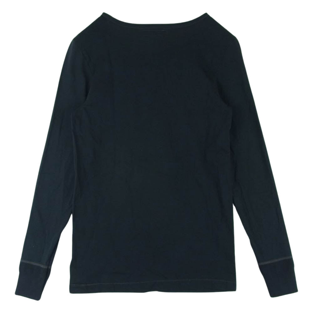 メルツベーシュヴァーネン 8038-30-20030 LONG SLEEVE HENLEY NECK ヘンリーネック 長袖 Tシャツ カットソー ダークグレー系 4 / S【中古】