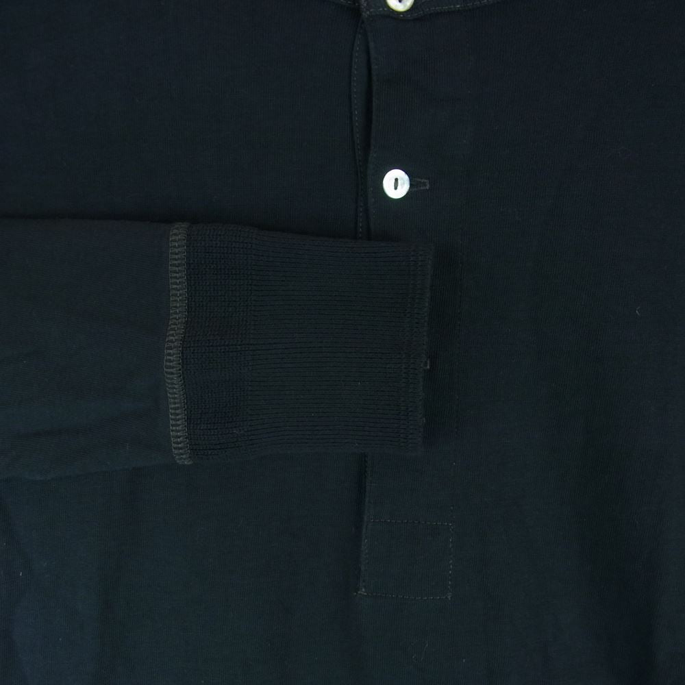 メルツベーシュヴァーネン 8038-30-20030 LONG SLEEVE HENLEY NECK ヘンリーネック 長袖 Tシャツ カットソー ダークグレー系 4 / S【中古】