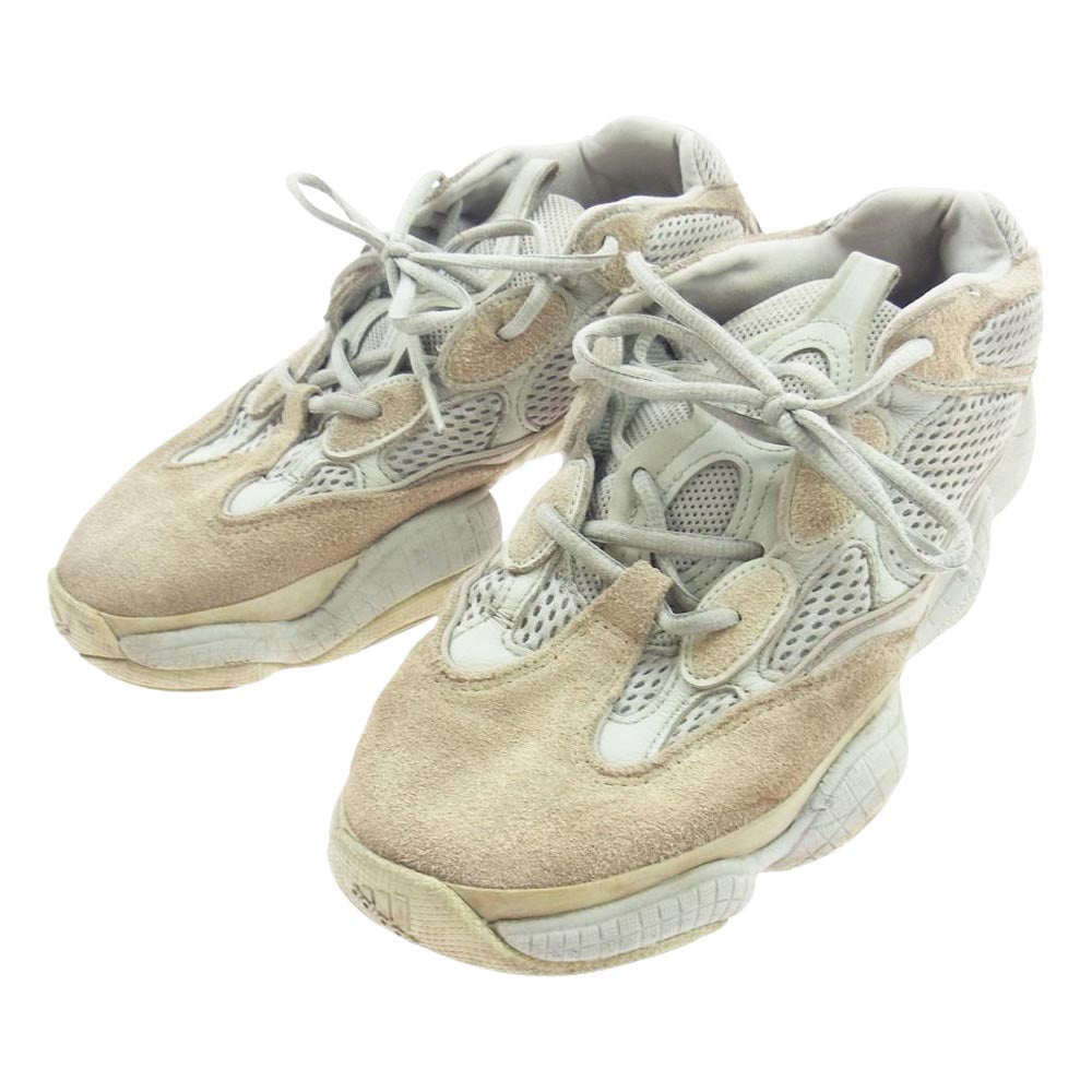 adidas アディダス EE7287 YEEZY DESERT RAT 500 SALT スニーカー ホワイト系 27cm【中古】