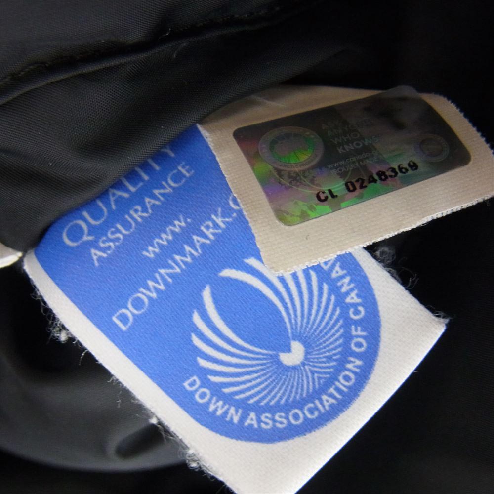 CANADA GOOSE カナダグース 4567JM R 国内正規品 グリフィンタグ CITADEL PARKA シタデルパーカー ダウンジャケット ブラック系 M【中古】