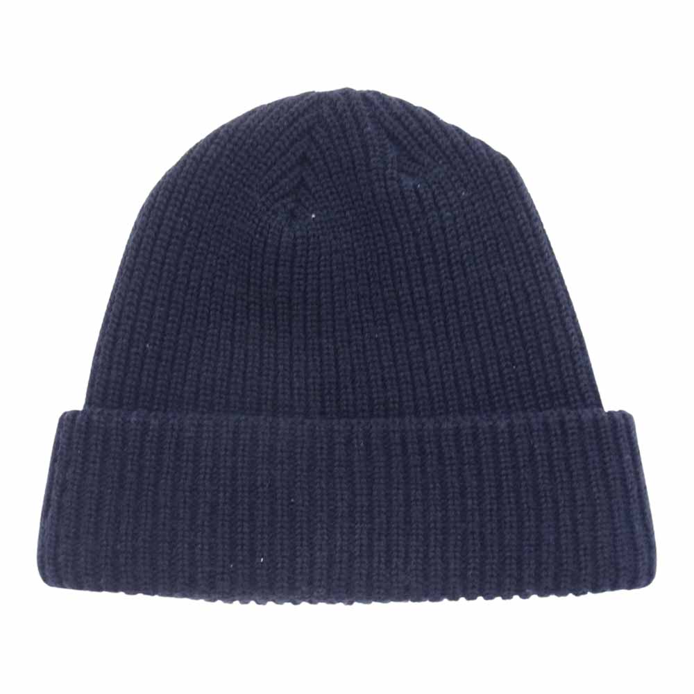 Supreme シュプリーム 21AW Loose Gauge Beanie ルーズ ゲージ ビーニー ニット キャップ ネイビー系【中古】