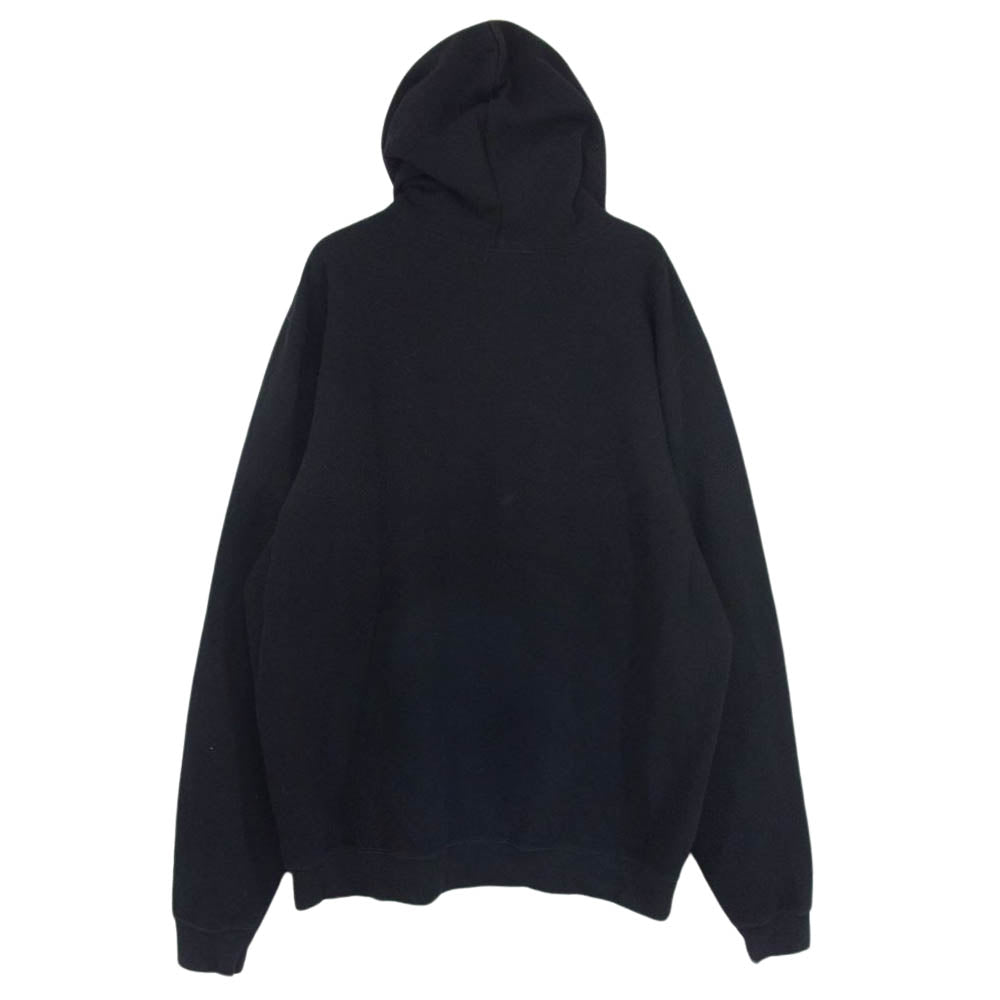Champion チャンピオン テリー フリース スウェット パーカー ブラック系 XL【中古】