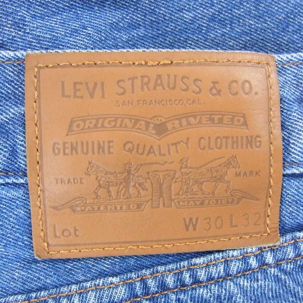 Levi's リーバイス STAY BAGGY TAPER LOVE GAMES エクストラ バギー ジーンズ デニム パンツ インディゴブルー系 30【中古】