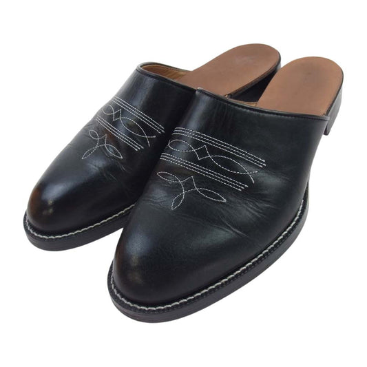 Hender Scheme エンダースキーマ di-rs-chk Cheak レザーシューズ ブラック系 5【中古】