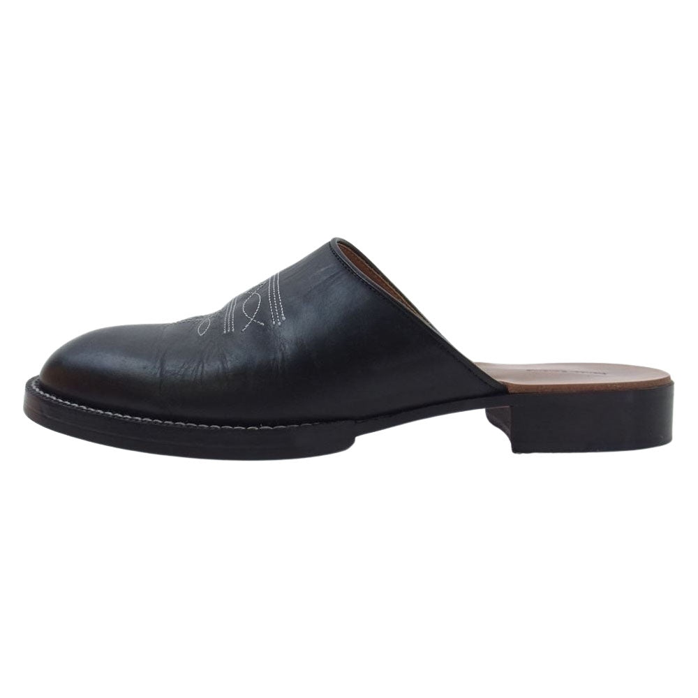 Hender Scheme エンダースキーマ di-rs-chk Cheak レザーシューズ ブラック系 5【中古】