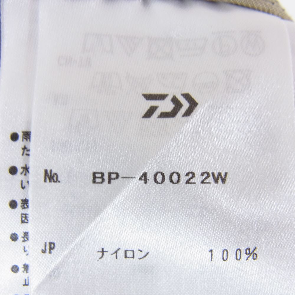 ダイワ ピア サーティナイン BP-40022W TECH PERFECT FISHING PANTS テック パーフェクト フィッシング パンツ ブラウン系 M【中古】