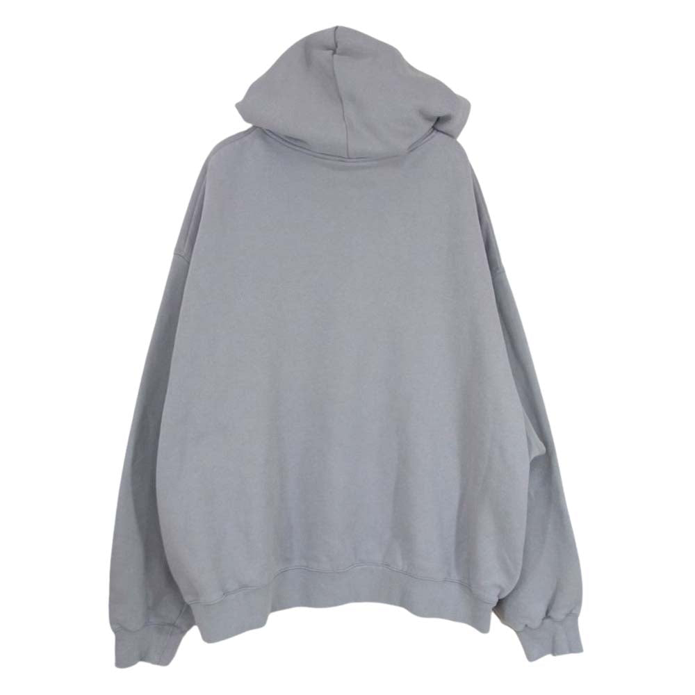 FEAR OF GOD フィアオブゴッド AR0634-003 × Nike ナイキ NRG PO HOODIE プルオーバーフーディ パーカー ダブルフード 裏起毛  グレー系 XL【中古】