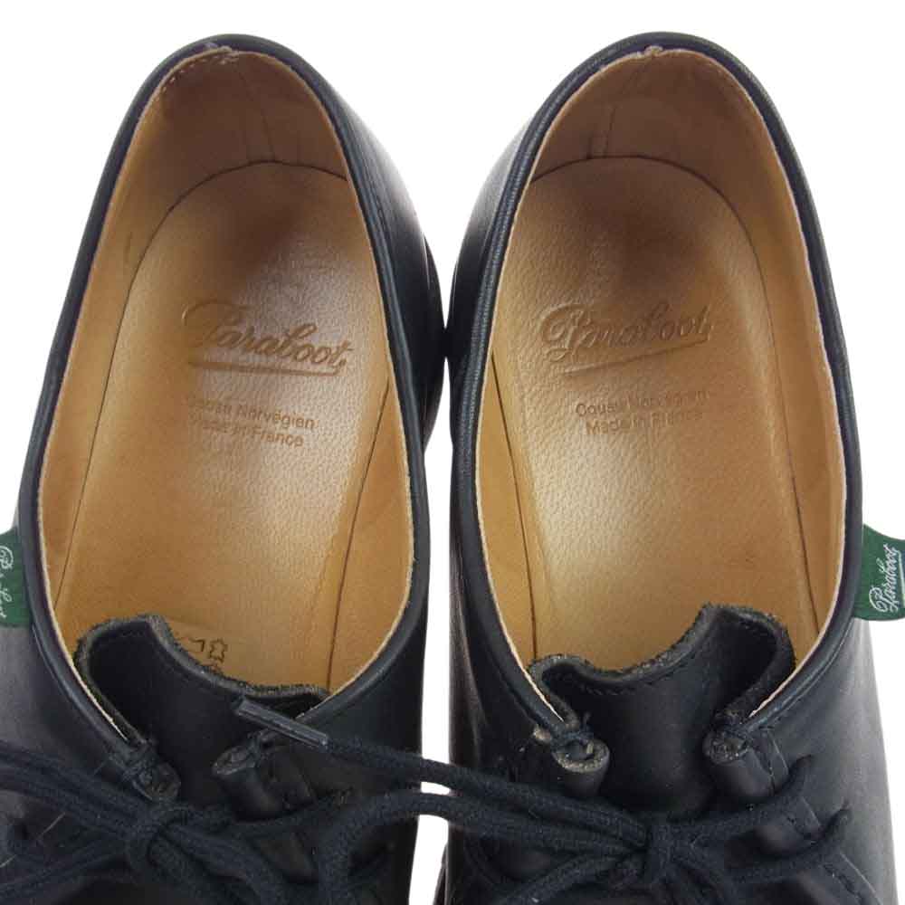 Paraboot パラブーツ 715604 MICHAEL MARCHE II LIS NOIR ミカエル チロリアン シューズ  ブラック系 40【中古】