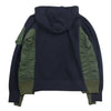 Sacai サカイ 20AW CW2419-475 NRG HOODY MA-1 ドッキング パーカー カーキ系 M【中古】