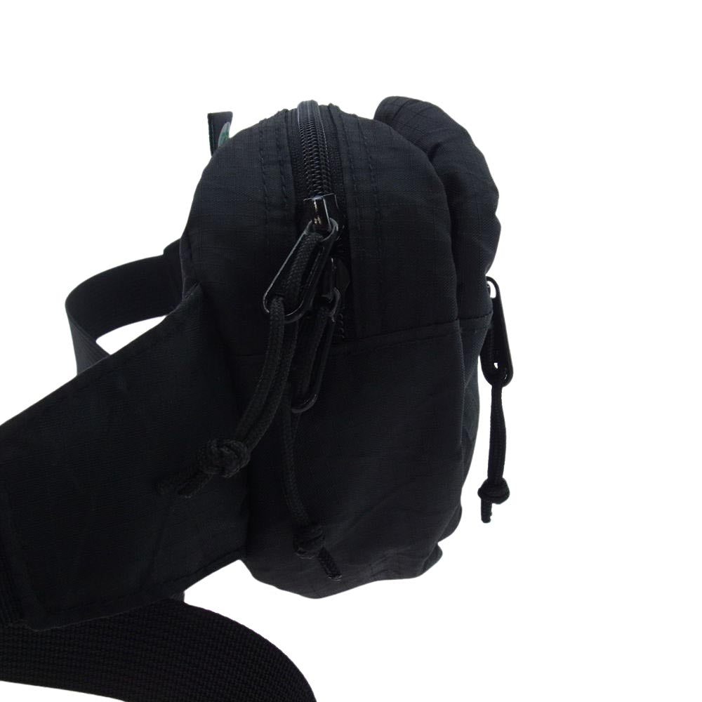 Supreme シュプリーム 18AW Waist Bag リップストップ ウエスト バッグ ブラック系【中古】