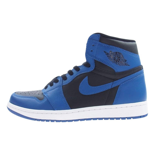 NIKE AIR JORDAN ナイキ ジョーダン 555088-404 1 Retro High AJ1 OG Dark Marina Blue ハイカット スニーカー ブルー系 27.5cm【極上美品】【中古】