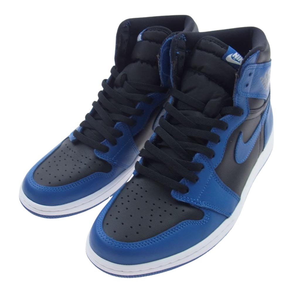 NIKE AIR JORDAN ナイキ ジョーダン 555088-404 1 Retro High AJ1 OG Dark Marina Blue ハイカット スニーカー ブルー系 27.5cm【極上美品】【中古】