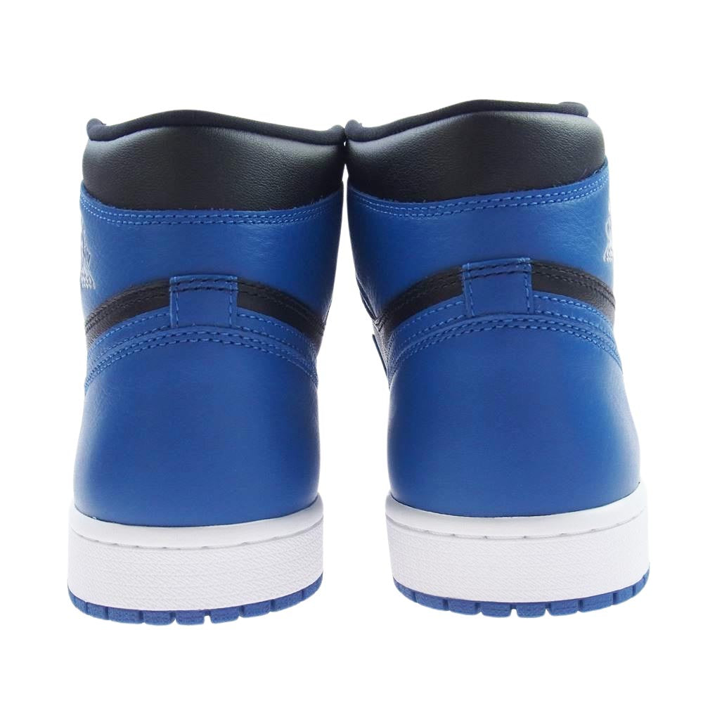 NIKE AIR JORDAN ナイキ ジョーダン 555088-404 1 Retro High AJ1 OG Dark Marina Blue ハイカット スニーカー ブルー系 27.5cm【極上美品】【中古】