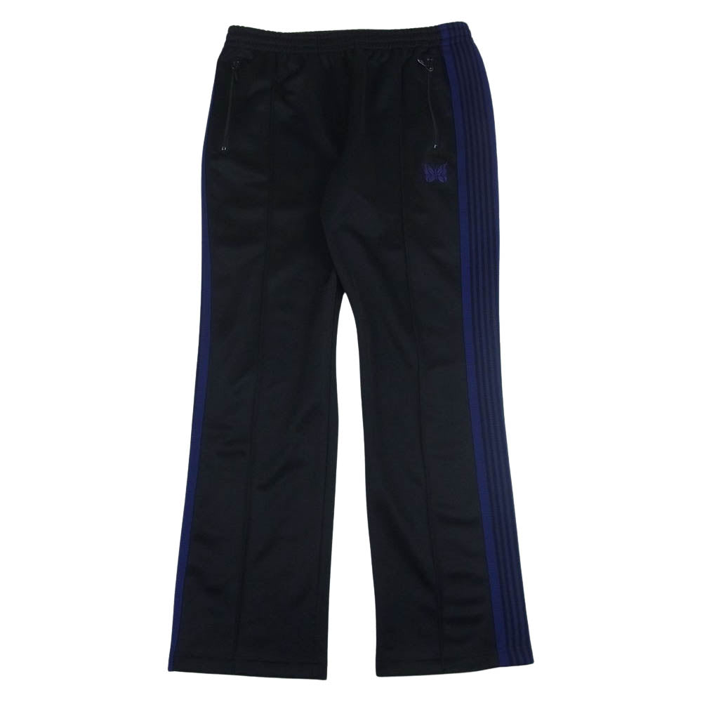 Needles ニードルス GL368 NARROW TRACK PANT ナロー サイドライン トラックパンツ ブラック系 M【中古】