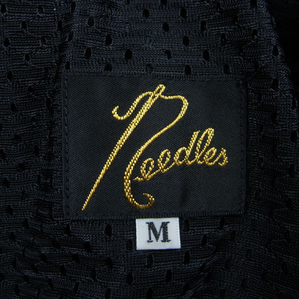 Needles ニードルス GL368 NARROW TRACK PANT ナロー サイドライン トラックパンツ ブラック系 M【中古】