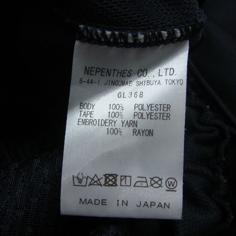 Needles ニードルス GL368 NARROW TRACK PANT ナロー サイドライン トラックパンツ ブラック系 M【中古】