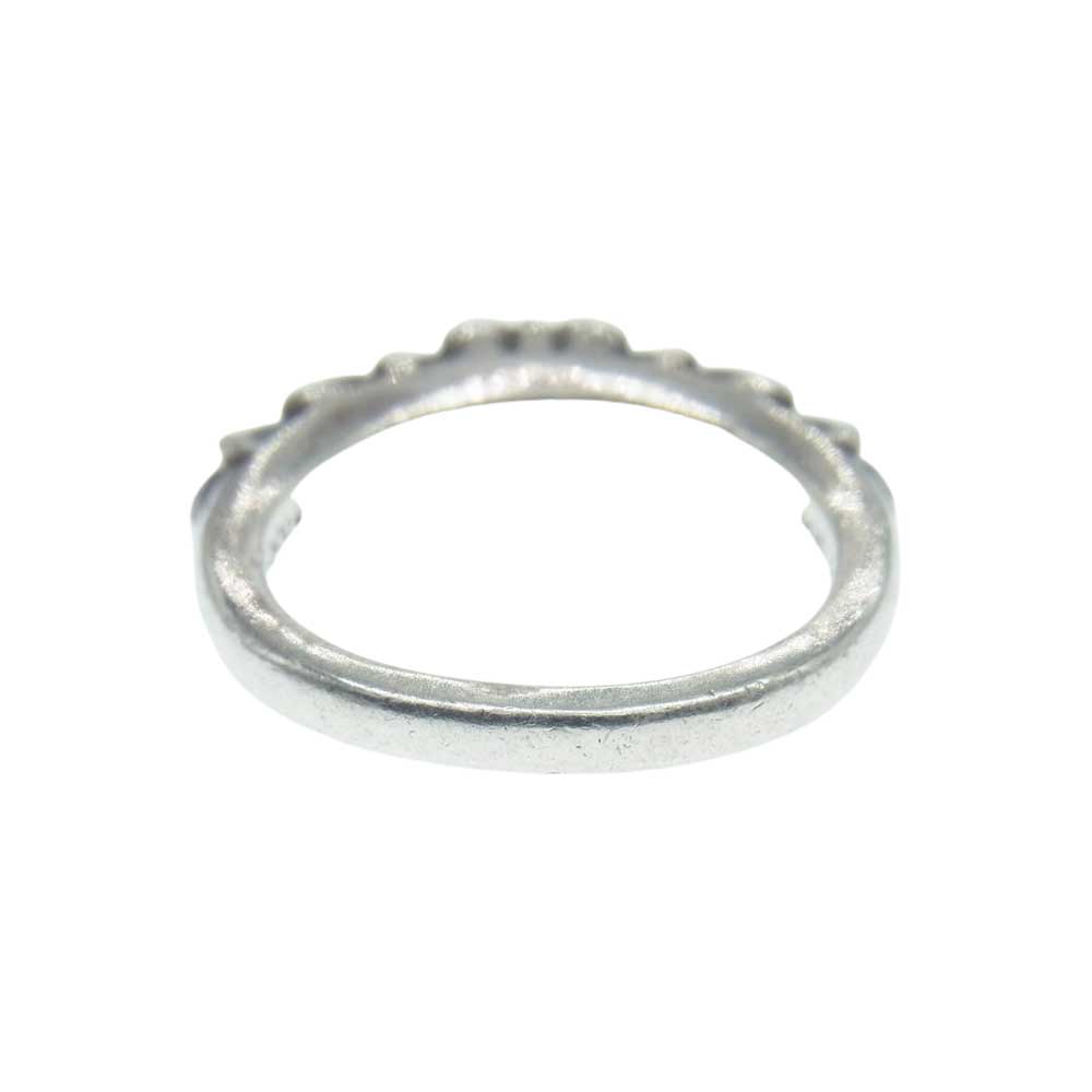 CHROME HEARTS クロムハーツ（原本無） BABY CLASSIC ベイビー クラシック フローラルクロス リング シルバー系 7号【中古】