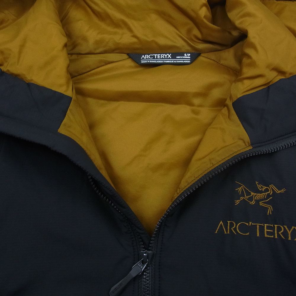 ARC'TERYX アークテリクス 20AW 24108-124241 ATOM HOODY 24K リーフ アトム フーディ ジャケット ブラック ブラック系 S【極上美品】【中古】