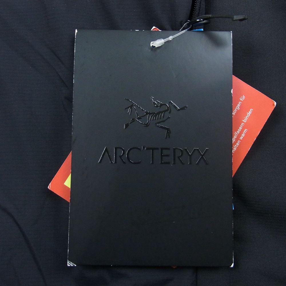ARC'TERYX アークテリクス 20AW 24108-124241 ATOM HOODY 24K リーフ アトム フーディ ジャケット ブラック ブラック系 S【極上美品】【中古】