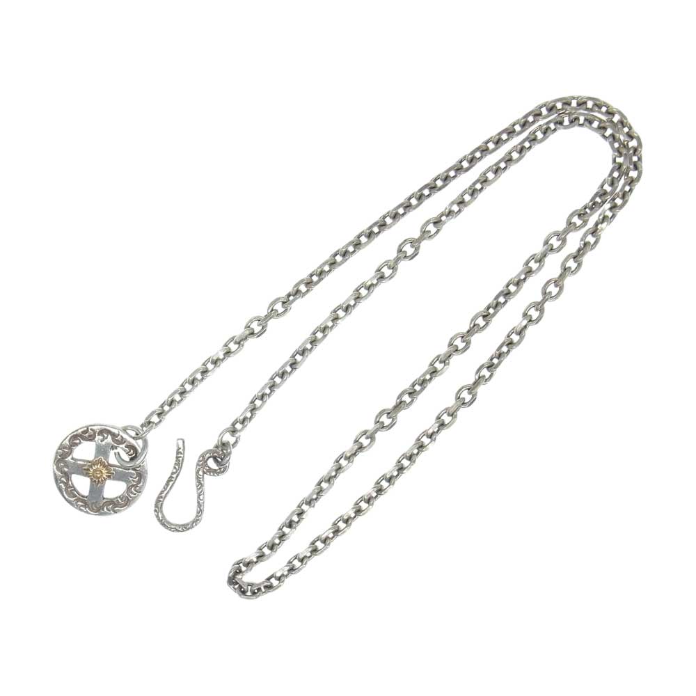 ARIZONA FREEDOM アリゾナフリーダム 太陽神 唐草 ホイール フック チェーン ネックレス シルバー系【中古】