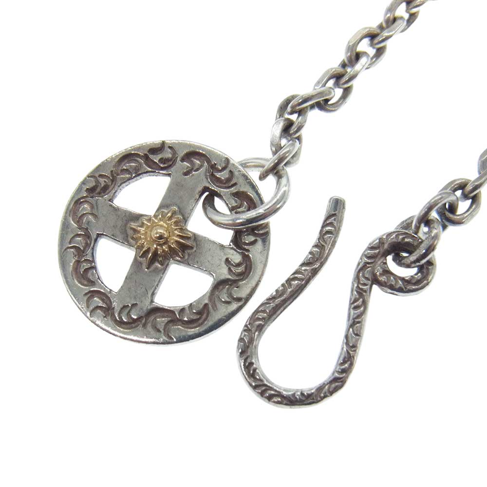 ARIZONA FREEDOM アリゾナフリーダム 太陽神 唐草 ホイール フック チェーン ネックレス シルバー系【中古】