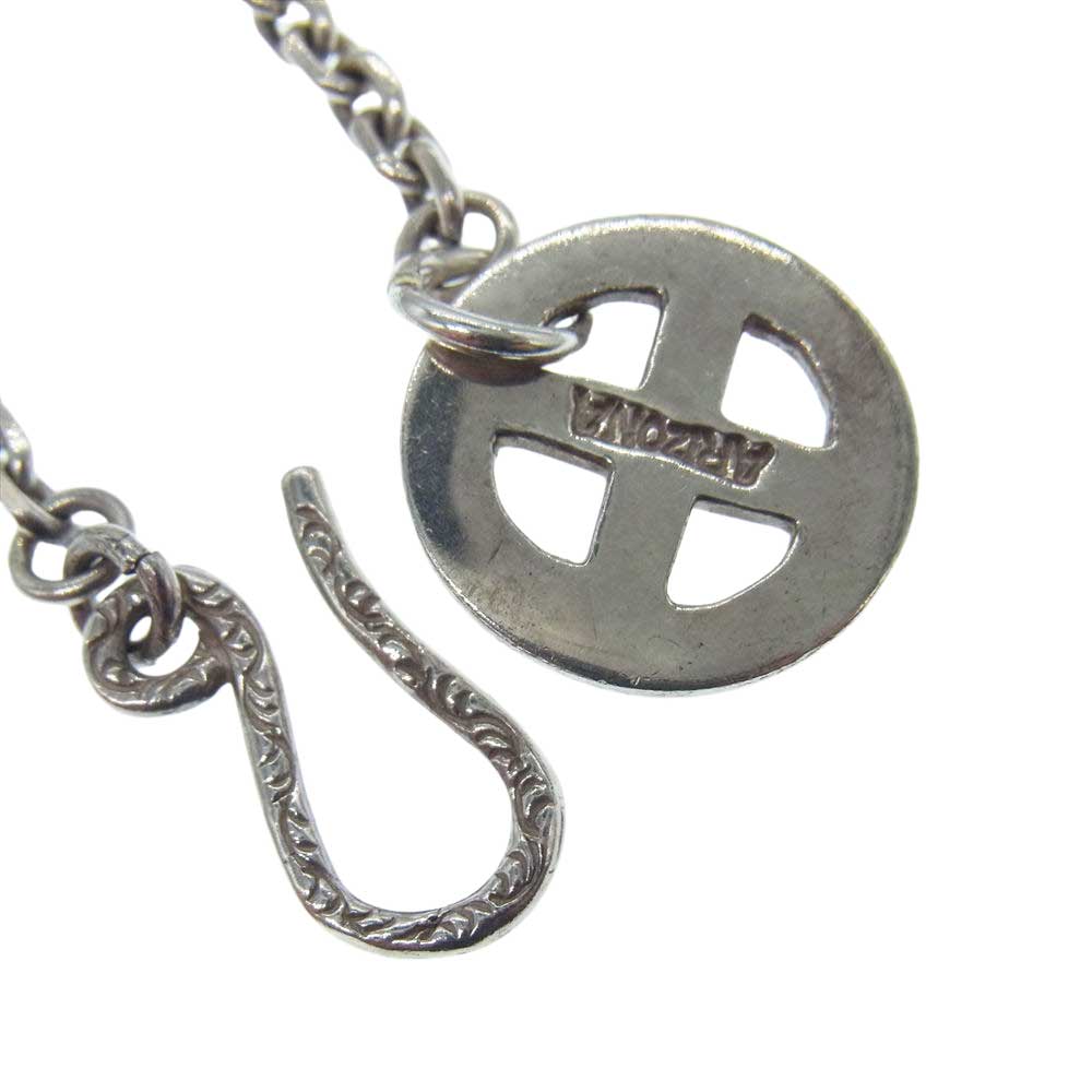 ARIZONA FREEDOM アリゾナフリーダム 太陽神 唐草 ホイール フック チェーン ネックレス シルバー系【中古】