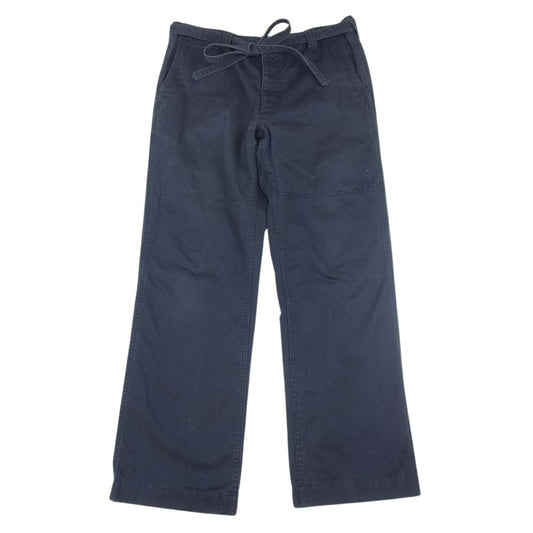 VISVIM ビズビム 12AW 0112205008009 INFANTRY PANTS 腰ベルト チノ パンツ ネイビー系 3【中古】