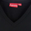 Supreme シュプリーム 23SS  SWEAT Shirt Vest Vネック スウェット ベスト ブラック系 L【中古】