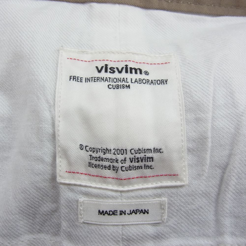 VISVIM ビズビム 18SS 0118105008008 PASTORAL PANTS パストラルパンツ ベージュ系 3【中古】