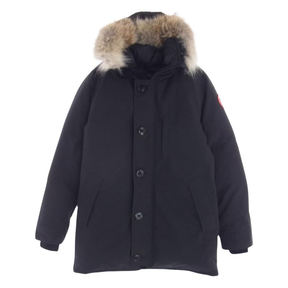 CANADA GOOSE カナダグース 3438JM 国内正規品 サザビーリーグ Jasper Parka ジャスパー パーカー ダウンジャケット ブラック系 L【美品】【中古】
