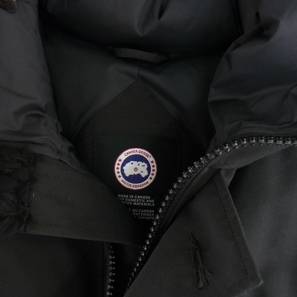 CANADA GOOSE カナダグース 3438JM 国内正規品 サザビーリーグ Jasper Parka ジャスパー パーカー ダウンジャケット ブラック系 L【美品】【中古】