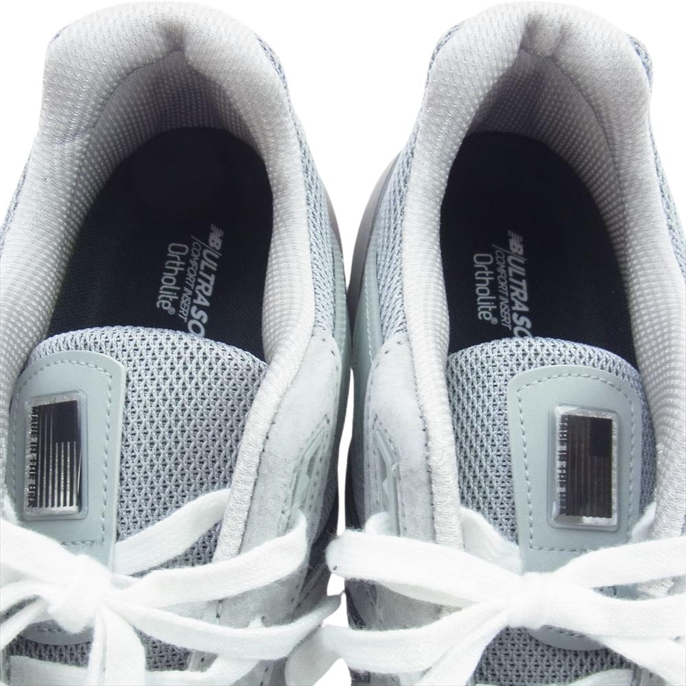 NEW BALANCE ニューバランス M990GL5 990V5 Gray スニーカー グレー系 29cm【美品】【中古】