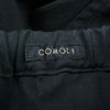 COMOLI コモリ 23AW Y03-03005 製品染 ドローストリングパンツ ブラック系 1【中古】