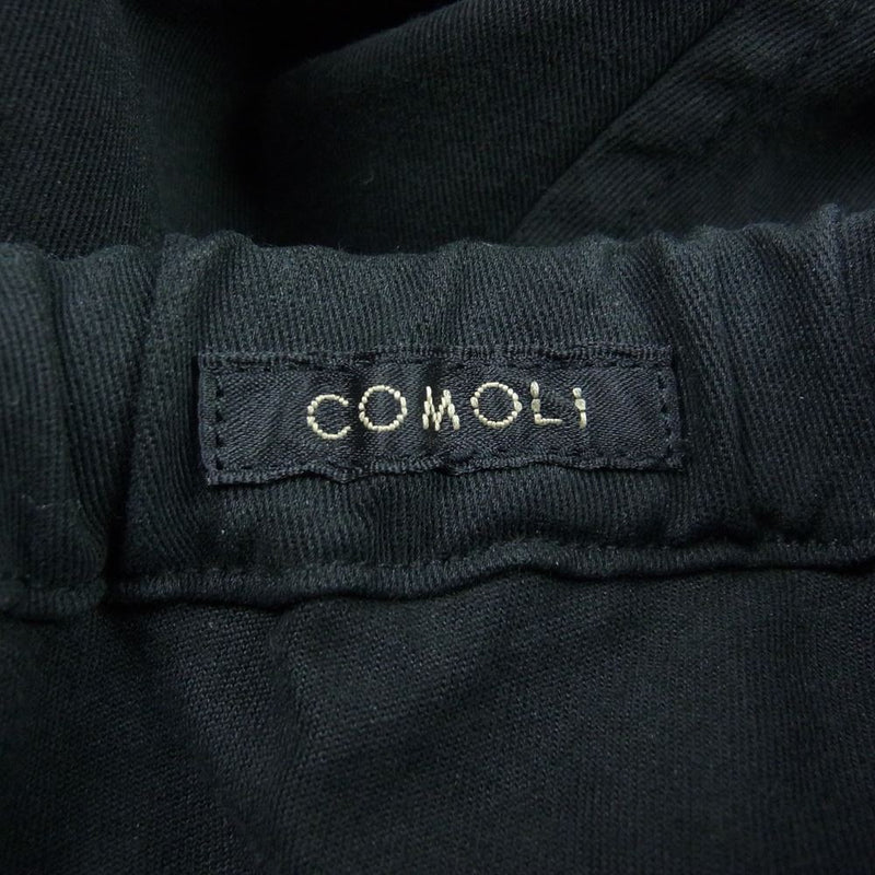COMOLI コモリ 23AW Y03-03005 製品染 ドローストリングパンツ