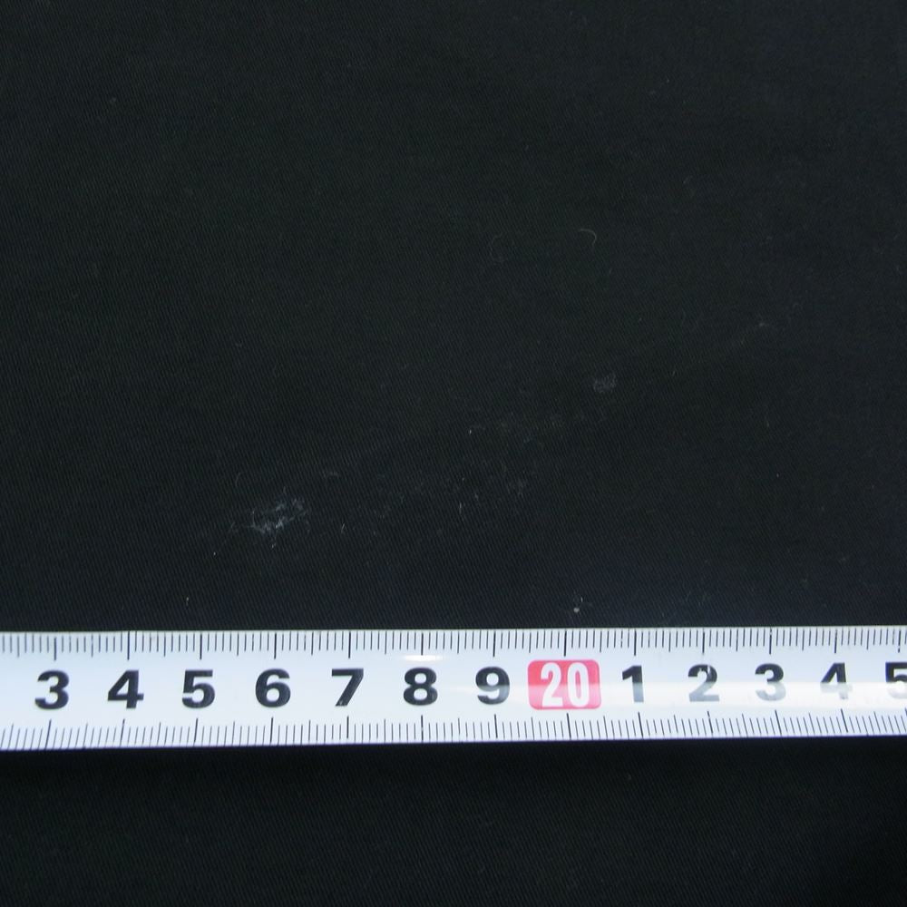 COMOLI コモリ 23AW Y03-03005 製品染 ドローストリングパンツ ブラック系 1【中古】