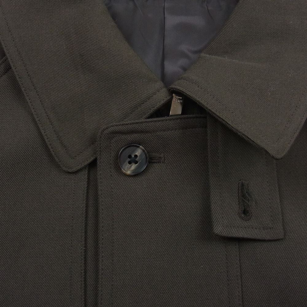 シュタイン 22AW ST426-1 OVERSIZED HARRINGTON ZIP JACKET MILITARY KHAKI オーバーサイズ ハリントン ジップ ジャケット ミリタリーカーキ カーキ系 S【美品】【中古】