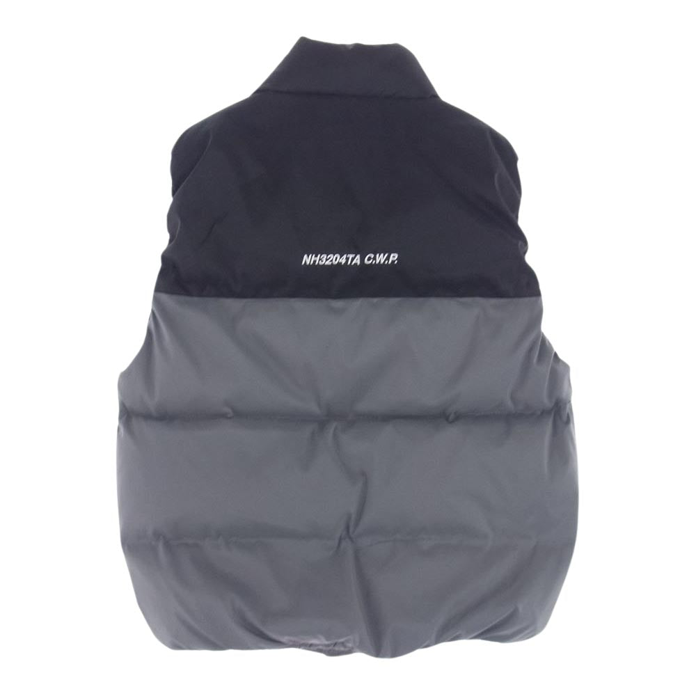 NEIGHBORHOOD ネイバーフッド 232TSNH-JKM05 CLASSIC DOWN VEST クラシック ダウン ベスト グレー系 ブラック系 S【新古品】【未使用】【中古】