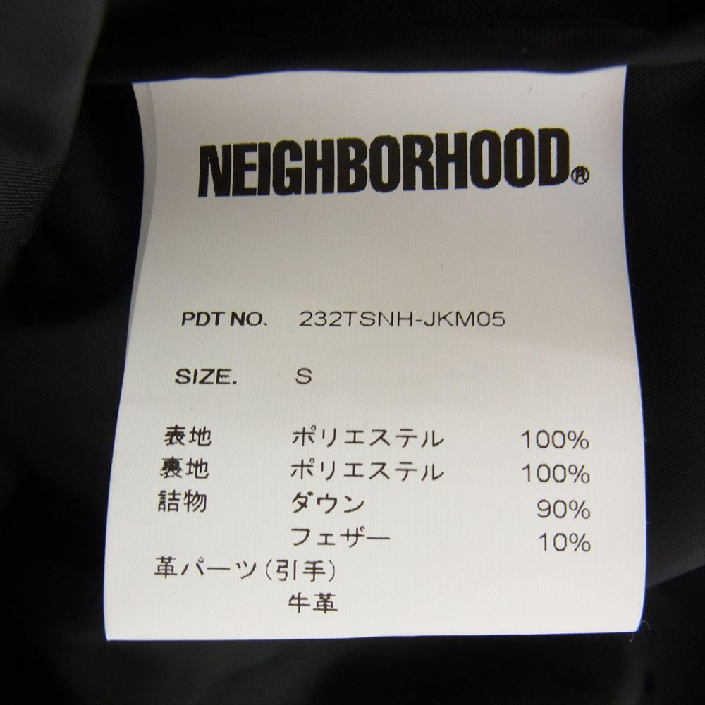 NEIGHBORHOOD ネイバーフッド 232TSNH-JKM05 CLASSIC DOWN VEST クラシック ダウン ベスト グレー系 ブラック系 S【新古品】【未使用】【中古】