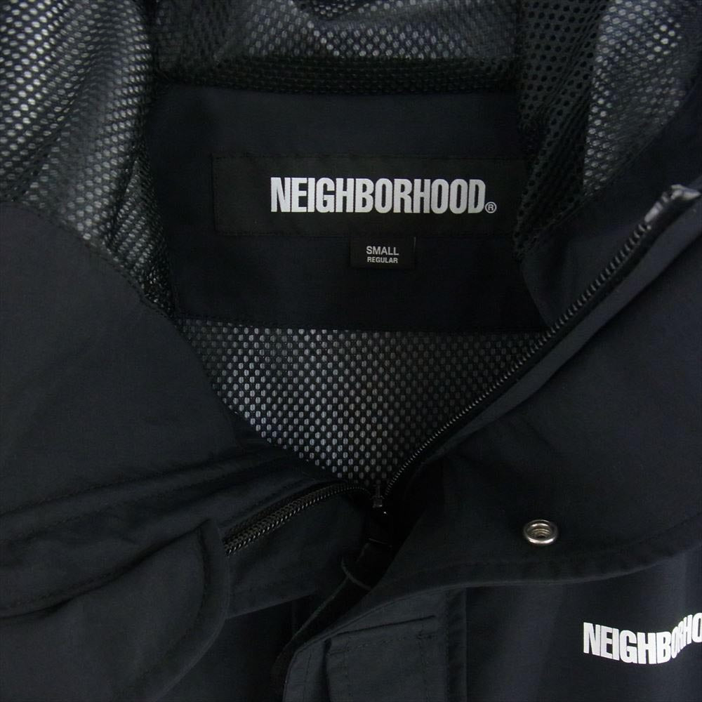 NEIGHBORHOOD ネイバーフッド 232SPNH-JKM05 ECWCS JACKET ナイロンジャケット ブラック系 S【極上美品】【中古】