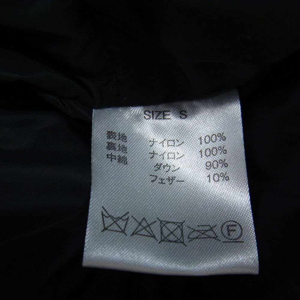 NANGA ナンガ WAIPER別注 AURORA-TEX TYPE U.S.ARMY ECWCS GEN III LEVEL 7 リップストップ ダウンジャケット ブラック系 S【極上美品】【中古】