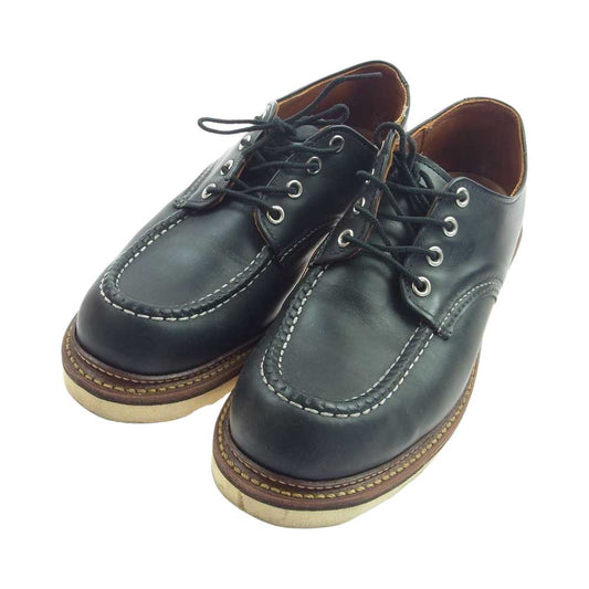 RED WING レッドウィング 8106 Work Oxford ワーク オックスフォード ブーツ シューズ ブラック系 26.5cm【中古】