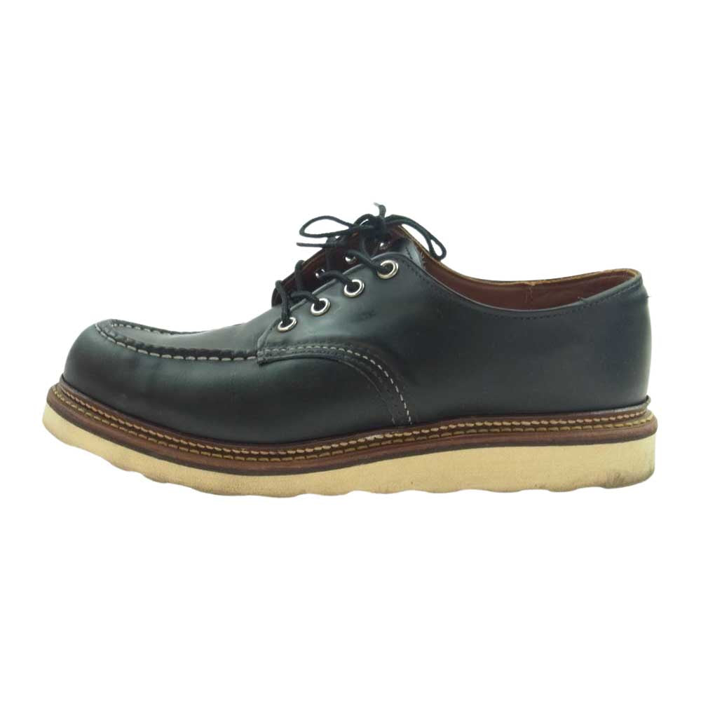 RED WING レッドウィング 8106 Work Oxford ワーク オックスフォード ブーツ シューズ ブラック系 26.5cm【中古】