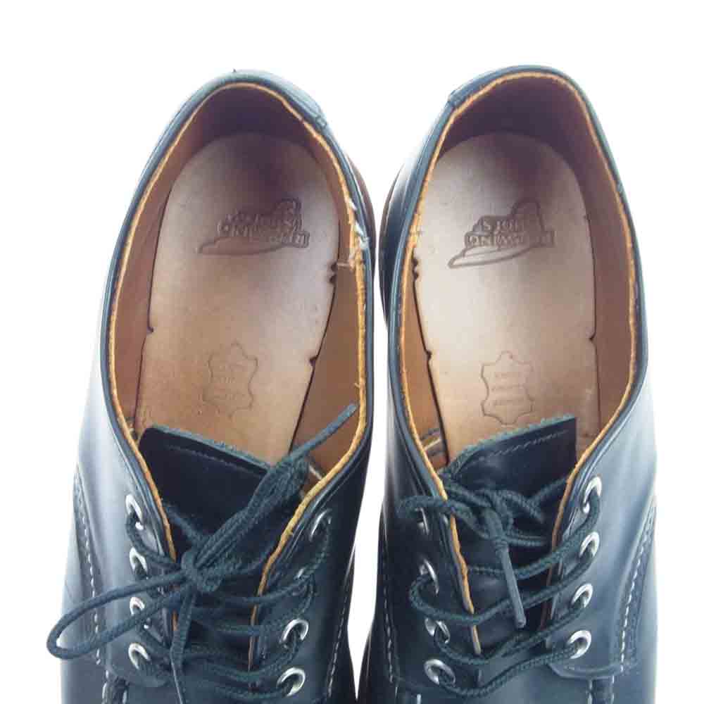 RED WING レッドウィング 8106 Work Oxford ワーク オックスフォード ブーツ シューズ ブラック系 26.5cm【中古】