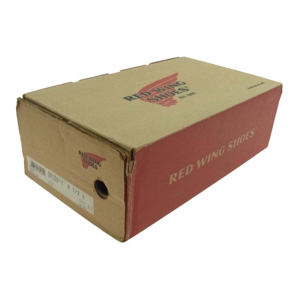 RED WING レッドウィング 8106 Work Oxford ワーク オックスフォード ブーツ シューズ ブラック系 26.5cm【中古】