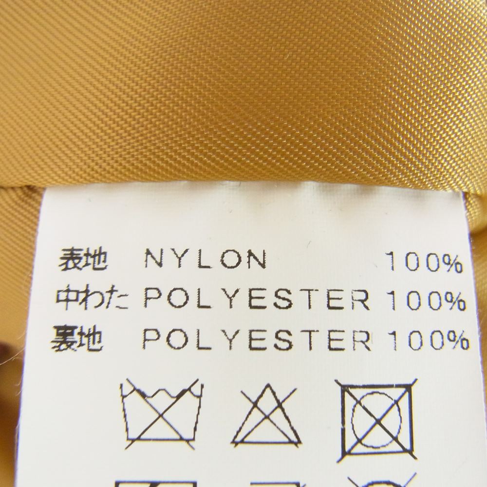 CALEE キャリー MA-1 Nylon track jacket ナイロン トラック ジャケット グリーン系 XL【美品】【中古】