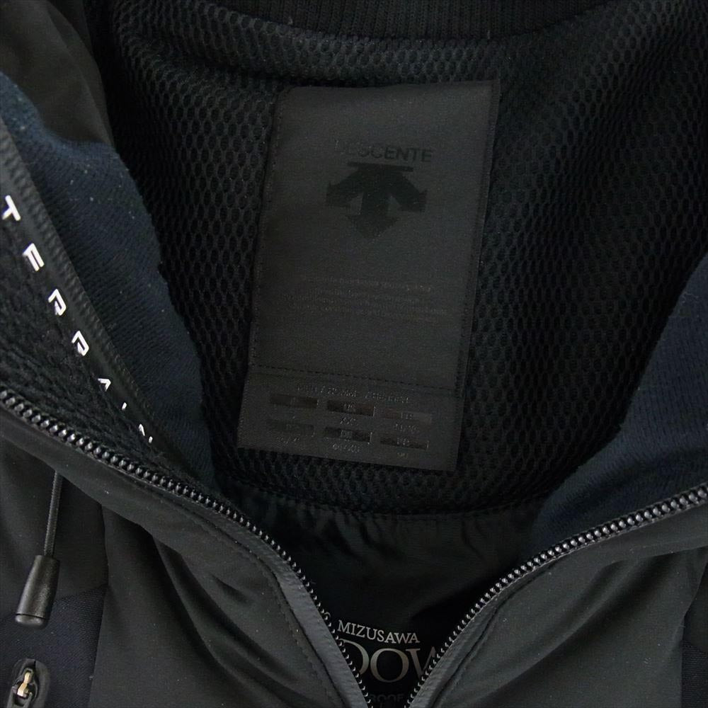 DESCENTE デサント DAMMGK30U ALLTERRAIN オルテライン 水沢ダウン MOUNTAINEER マウンテニア ダウンジャケット ブラック系 JP:S【中古】