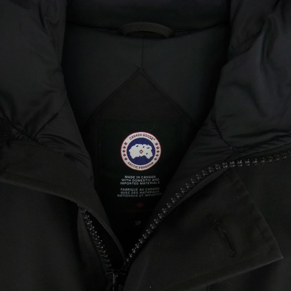 CANADA GOOSE カナダグース 3438JM 国内正規品 サザビータグ Jasper Parka ジャスパー パーカ ダウン ジャケット ブラック系 S【中古】