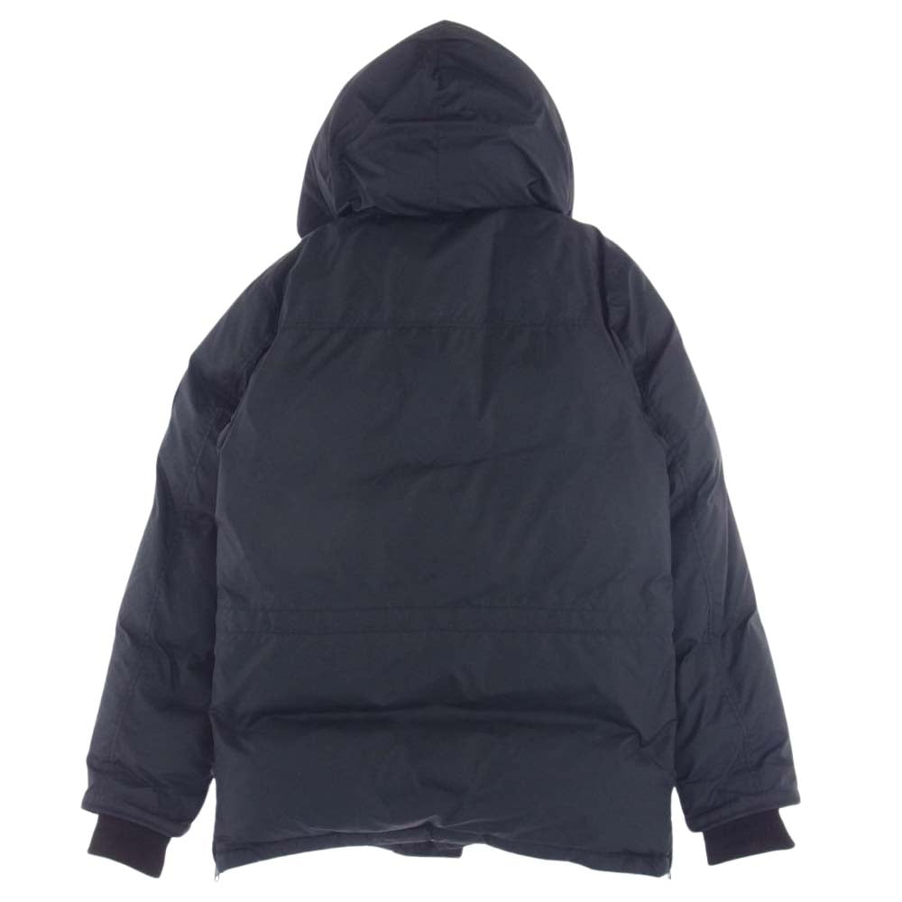 CANADA GOOSE カナダグース 3336JM 国内正規品 グリフィンタグ MANITOBA JACKET マニトバ ジャケット ダウン ブラック系 S【中古】